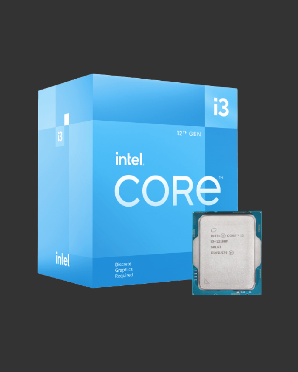 Procesador Intel Core i3-12100F